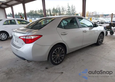 2016 Toyota Corolla S Plus from USA, damaged, VIN 2T1BURHE8GC654987